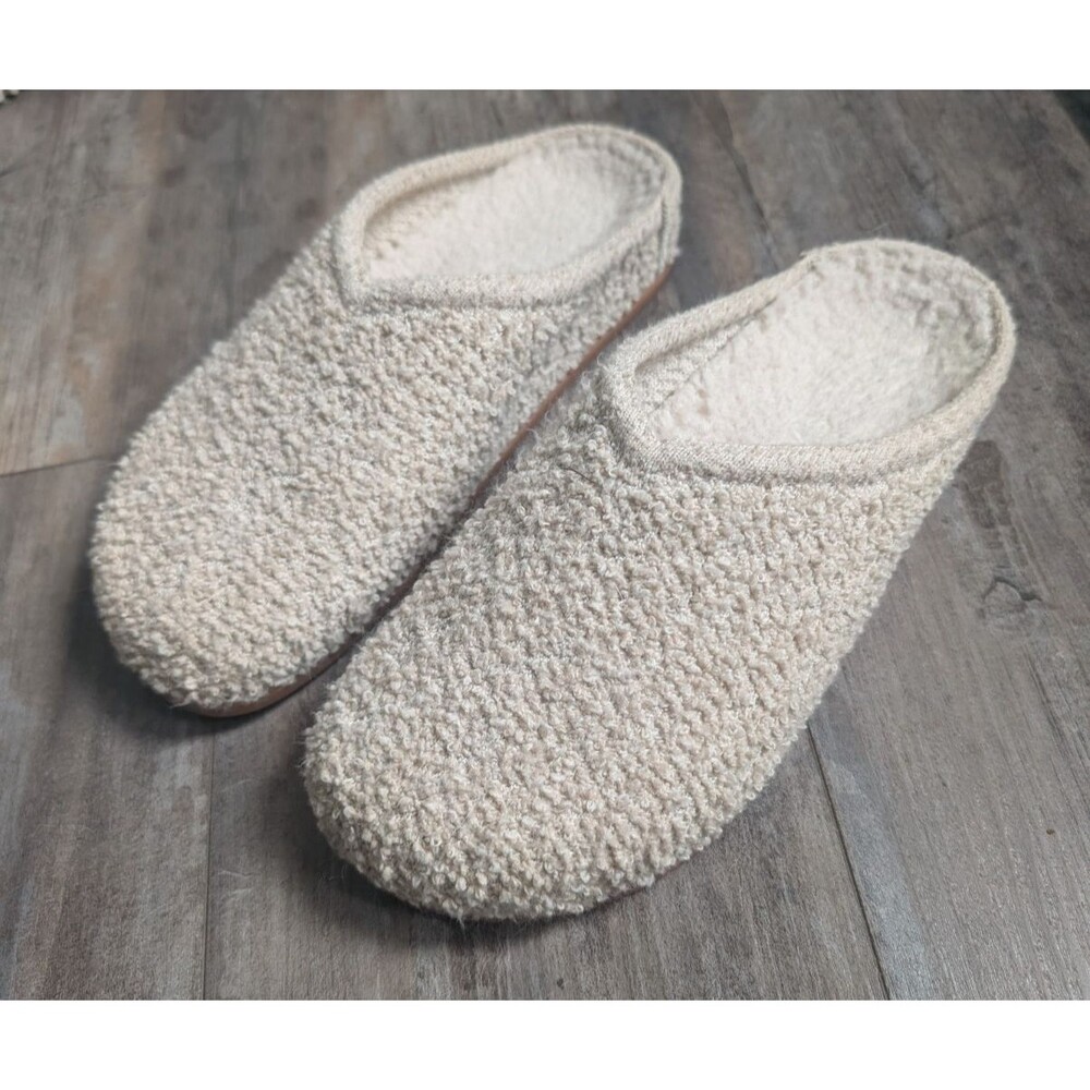 NEW Rothy's The Cozy Clogs Slip-On Mules In Honeybun - Women's Size 9 (248-001)